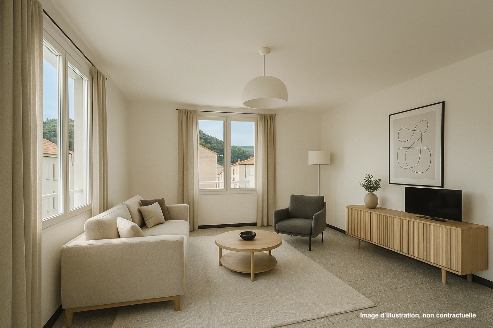 Image_, Appartement, Nyons, ref :1704-1862